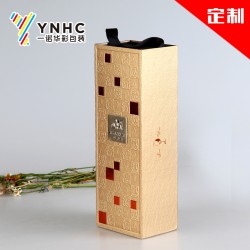 廠家定做高檔紅酒禮品盒 折疊包裝盒 、精裱工業(yè)板禮盒專(zhuān)業(yè)定制